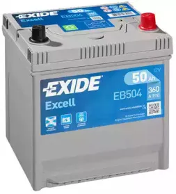 EB504 EXIDE Стартерная аккумуляторная батарея